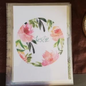 Handmade cover for your Classic size Disc Bound Planner Leslie